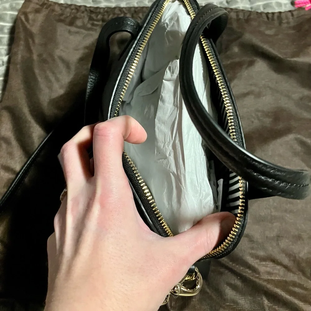 NWT Retail HTF Kate Spade Maise Down the Rabbit Hole Daisy Leather Handbag - Picture 6 of 8